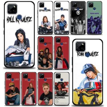 Imagem de Capa de Silicone Macia para Realme  Tom Bill  Kaulitz  Tokio Hotel Phone Case  Preto  Realme 11  10
