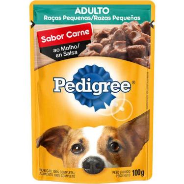 Imagem de Pedigree Sache Carne Raças Peq. 100 g