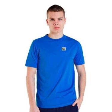 Imagem de Camiseta Diesel Masculina T-Diegos-K30 Light Patch Azul Royal-Masculino