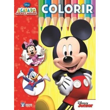 Imagem de Colorir E Aprender Disney - A Casa Do Mickey Mouse - Rideel