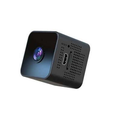 Imagem de Mini câmera espiã sem fio oculta 1080P WiFi Nanny Mini câmeras de vigilância com áudio e vídeo para segurança doméstica, aplicativo de telefone gravador Full HD sem fio com detecção de movimento e v