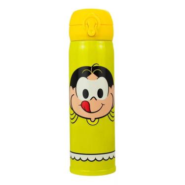 Imagem de Garrafa Térmica Amarela Magali 400ml - Turma Da Mônica