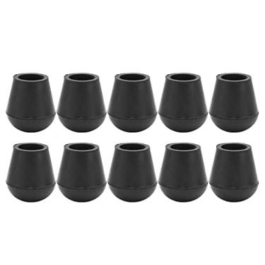 Imagem de Pontas de Bengala, Ponta de Bengala, Substituição de Borracha para Bengala, Ponta de Bengala de 19 Mm para Evitar Deslizamento, Pontas de Muleta de Borracha Redondas de Baixo