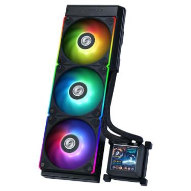 Imagem de Water Cooler 360mm Lian Li Hydroshift LCD Preto 360R ARGB