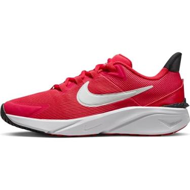Imagem de Nike Tênis masculino com cadarço Star Runner 4 NN GS, UNIVERSIDADE VERMELHO/BRANCO-PRETO-BRANCO, 38.5 EU