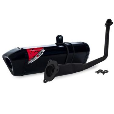 Imagem de Escape / Ponteira Coyote TRS 2 WAY Alumínio - CG 150 Titan / Fan ESDi/