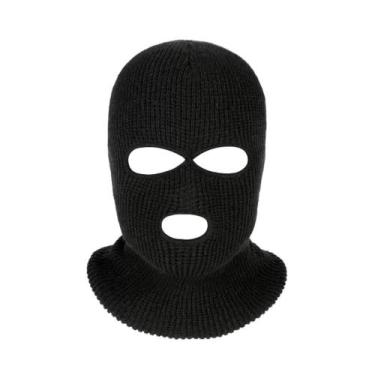 Imagem de Touca Ninja Balaclava p/ Inverno Capuz de Motoqueiro GR62221 - Lefipe