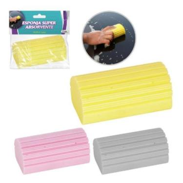 Imagem de Esponja Super Absorvente Multifuncional em PVA Sem Riscos e Arranhões 