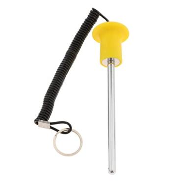 Imagem de SM SunniMix Pino de pilha de peso, seletor magnético de peso Equipamento de treinamento de força Exercício Acessórios de fitness para academia - 8 x 125 mm
