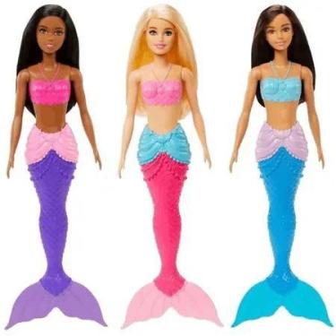 Imagem de Boneca barbie sereia dreamtopia t1081-91 - MATTEL, Fantasia