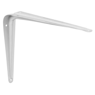 Imagem de PRAT.K Suporte para Prateleira Branco 6x8 cm – Estrutura Reforçada e Fácil Instalação