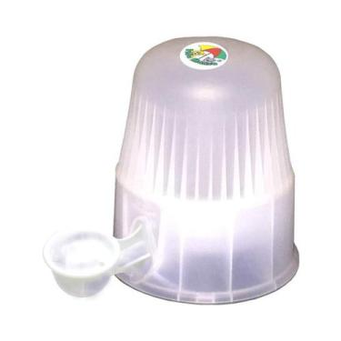 Imagem de Bebedouro Vida Mansa Polipropileno para Cães e Gatos Transparente 2L