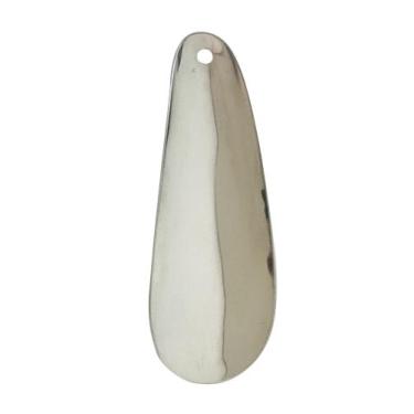 Imagem de calçadeira de sapato calçador metal inox premium - generalcouros