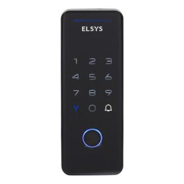 Imagem de Fechadura Digital Elsys Preta Esf-Ds4100V Senha E Tag Tecno