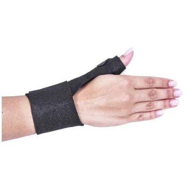 Imagem de Tala Polegar Ajustável Bilateral Neolight Kestal KSN072, Preto