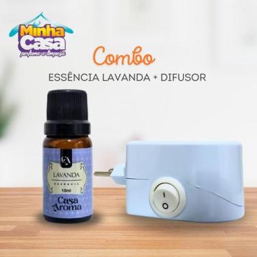 Imagem de Combo Essência Super Concentrada 10 ml + 1 Difusor Elétrico de Tomada 