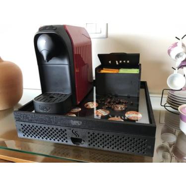 Imagem de Bandeja Organizadora de Cápsulas E Suporte de Cafeteiras Três Corações