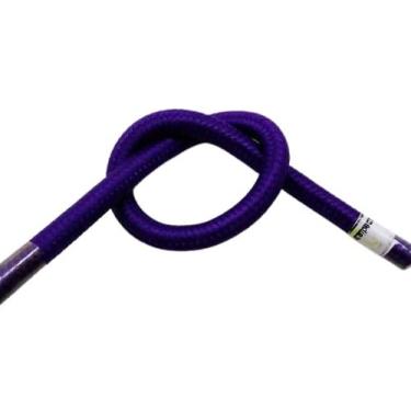 Imagem de Cabo Fio Tecido Colorido Para Pendente Kit10 Metros - Immediate, roxo 