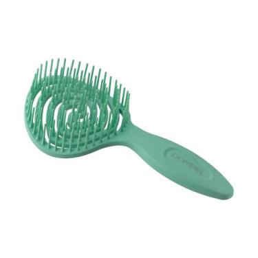 Imagem de Kit Escovas De Cabelo Flexível Pirulito Com Cheirinho Cores Profission