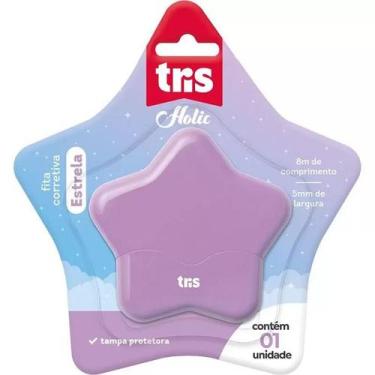 Imagem de Fita Corretiva De 8mx5mm Largura Estrela Holic Dreamy -Tris, Estrela L