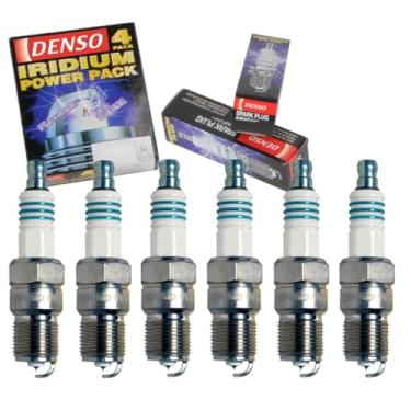 Imagem de 6 velas de ignição DENSO Iridium Power compatíveis com Ford Escape 3.0L V6 2001-2012