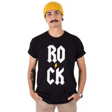 Imagem de Camiseta Rock Vert Preta. - Art Rock, g