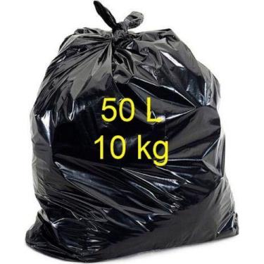 Imagem de 300 Sacos Para Lixo Reforçado 50 Litros - HIGIPACK