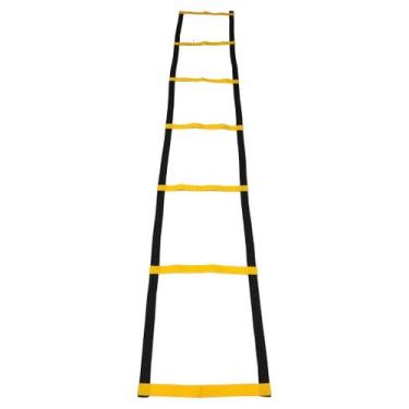 Imagem de Escada De Agilidade 7 Degraus Feita Em Nylon Para Treino Funcional Aca