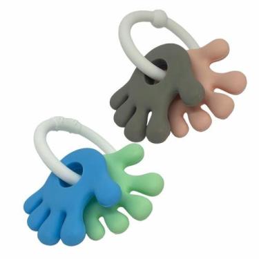 Imagem de Mordedor Passear Silicone, Azul