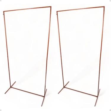 Imagem de 2 Estrutura De Ferro Para Arco De Balões Compacta Envio Já - Casa Útil