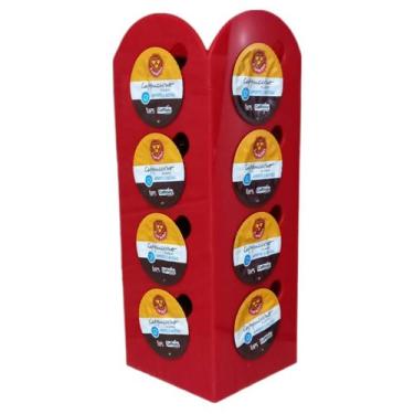 Imagem de Porta Cápsula Modelo Torre Três Corações Até 16 Cápsulas - Super 3D, V