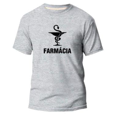 Imagem de Camiseta Básica Algodão Premium Estampa Digital Farmácia DTF - Pavesi,