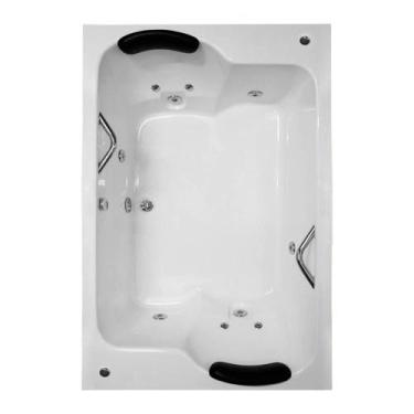 Imagem de Banheira Dupla Maceió COMPLETA com hidro - Brasil Banheiras, 1,82X1,08