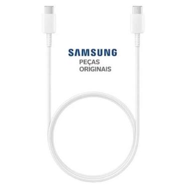 Imagem de Cabo Original Samsung Galaxy USB-C com saída padrão type-C Note A70 SM