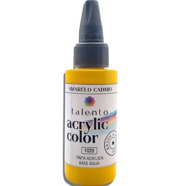 Imagem de Tinta Acrylic Color 30ml Artes 1020-amarelo Cadmio - TALENTO