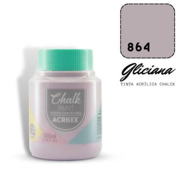 Imagem de Tinta Chalk Paint Acrilex 100ml 864 Glicinia