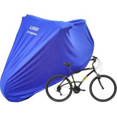 Imagem de Capa Protetora Tecido Macio Bike Caloi 400 M Urban Aro 26 - Mz, Azul
