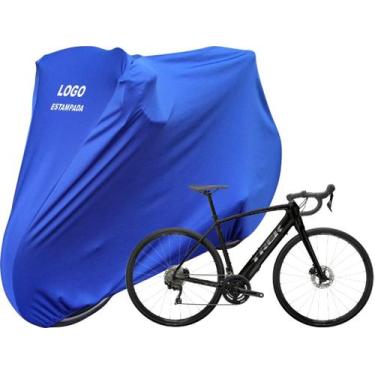 Imagem de Capa De Tecido Para Bike Com Logo Trek Domane ALR Gravel - Mz, Azul