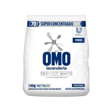 Imagem de Sabão em Pó Concentrado Omo Lavanderia - Perfect White Profissional 4k