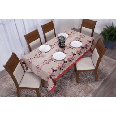 Imagem de Toalha De Mesa Linhão Natal 1,50m X 1,50m 4 Lugares - Florenza Enxovai