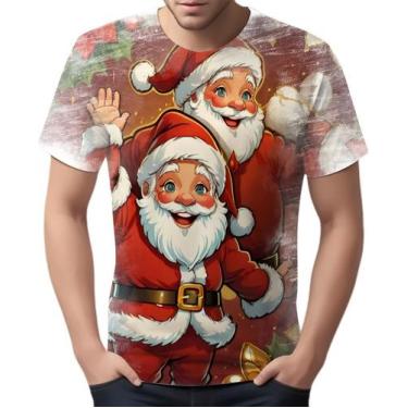 Imagem de Camiseta Camisa Tshirt Natal Festas Papai Noel Trenó Neve 5 - Enjoy Sh