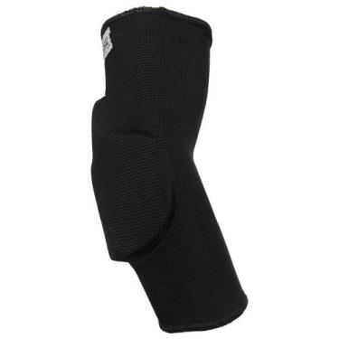 Imagem de Cotoveleira Goleiro Mania De Futsal Pró Performance, Preto, M, Homem