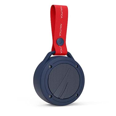 Imagem de Nautica Alto-falante S20 True Wireless para ambientes externos, alto-falante Bluetooth resistente à água com alça de emparelhamento e transporte TWS, perfeito para acampamento, praia, quintal e