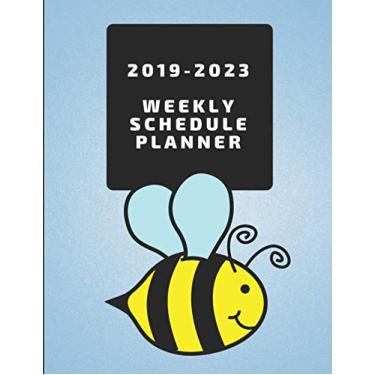 Imagem de 2019-2023 Weekly Schedule Planner: Bee Themed Five Year Diary