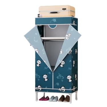 Imagem de Guarda-roupa Armário espaçoso portátil, guarda-roupa para casa, corpo inteiro, tecido, guarda-roupa temporário para quarto armário