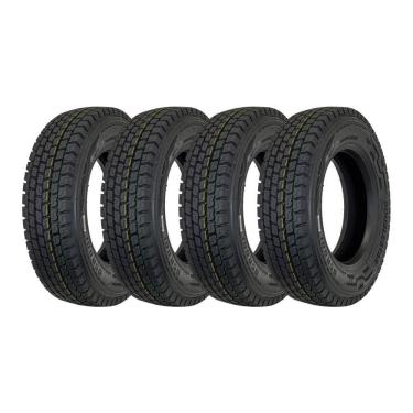 Imagem de Kit 4 Pneus Double Star Aro 17,5 215/75R17,5 DSRD01 16 Lonas 126/124L