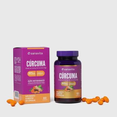 Imagem de Cúrcuma concentrada Sanavita Absorção otimizada Antioxidante, Cúrcuma