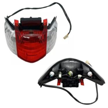 Imagem de Lanterna Completa Traseira Moto Biz 125 KS/ES 2006 A 2010 - Loja Duas 