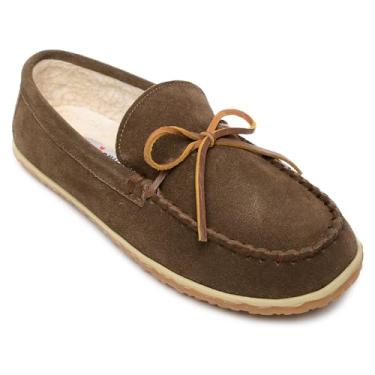 Imagem de Pantufa masculina Minnetonka TAFT, Autumn Brown, 10