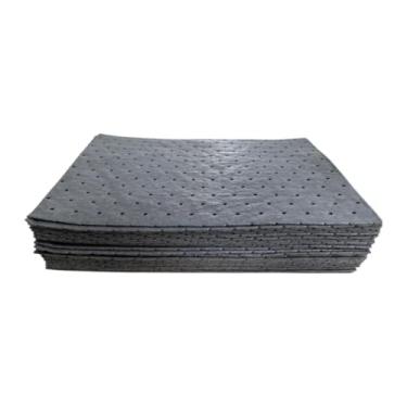 Imagem de Ioensy 50 pçs papel absorvente de óleo óleos de cozinha filtro peso de papel almofada ondulada esteira de derramamento de óleo para hotel restaurante capa de